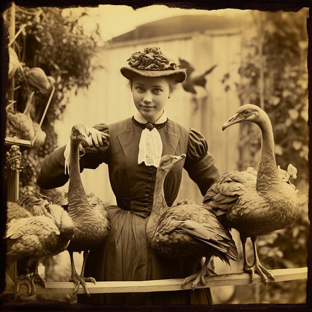 Feathers and Fashions of the Past